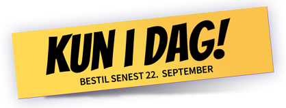 Kun i dag