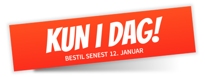 Kun i dag