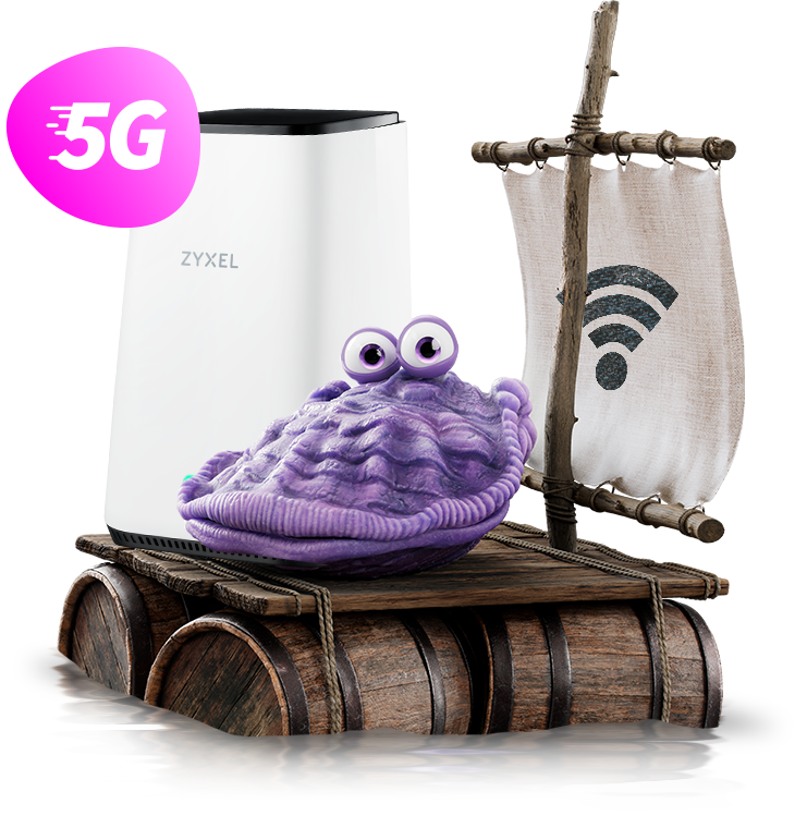Internet - Læs om vores 5G-forbindelse med router her
