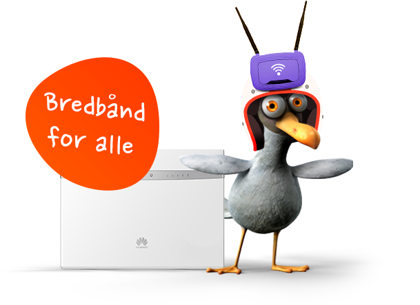 Lynhurtigt trådløst internet fra OiSTER