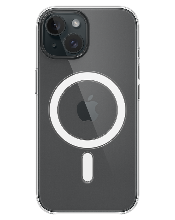 Apple iPhone 15 Clear Case with MagSafe