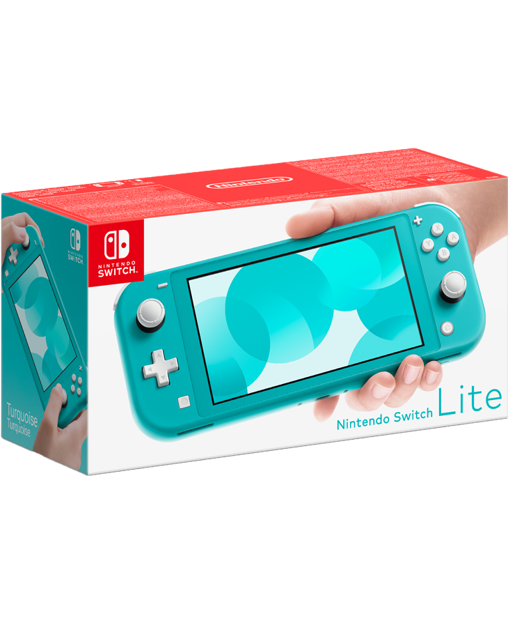 Modish Prime slogan Køb Nintendo Switch Lite Turquoise/Sort hos OiSTER
