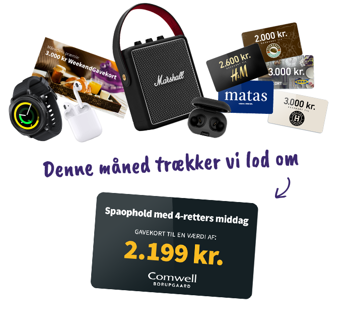 OiSTER+ fede præmier - året rundt