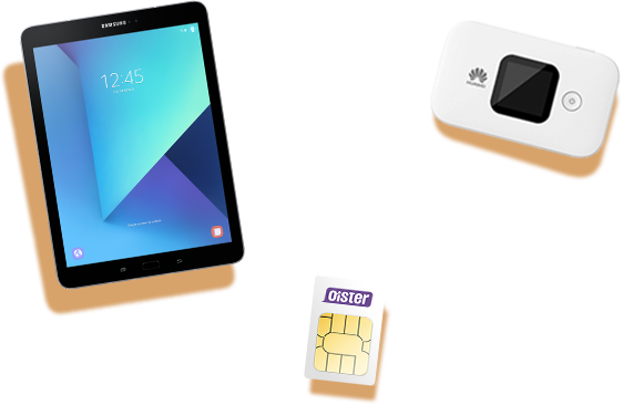 Simkort - tablet, modem eller router