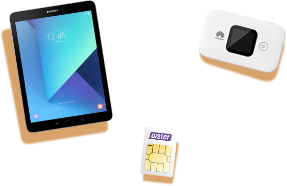 Simkort - tablet, modem eller router