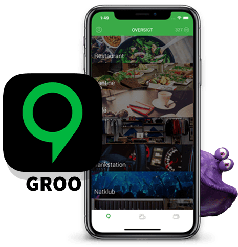 Optjen GROO-kroner og betal dit mobilabonnement