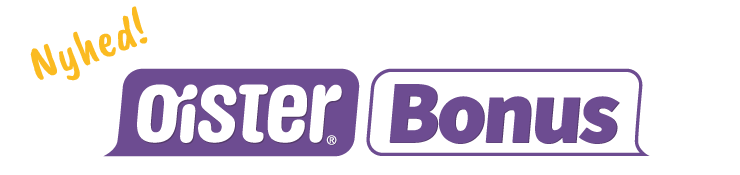 Opjen point og spar penge med OiSTER Bonus